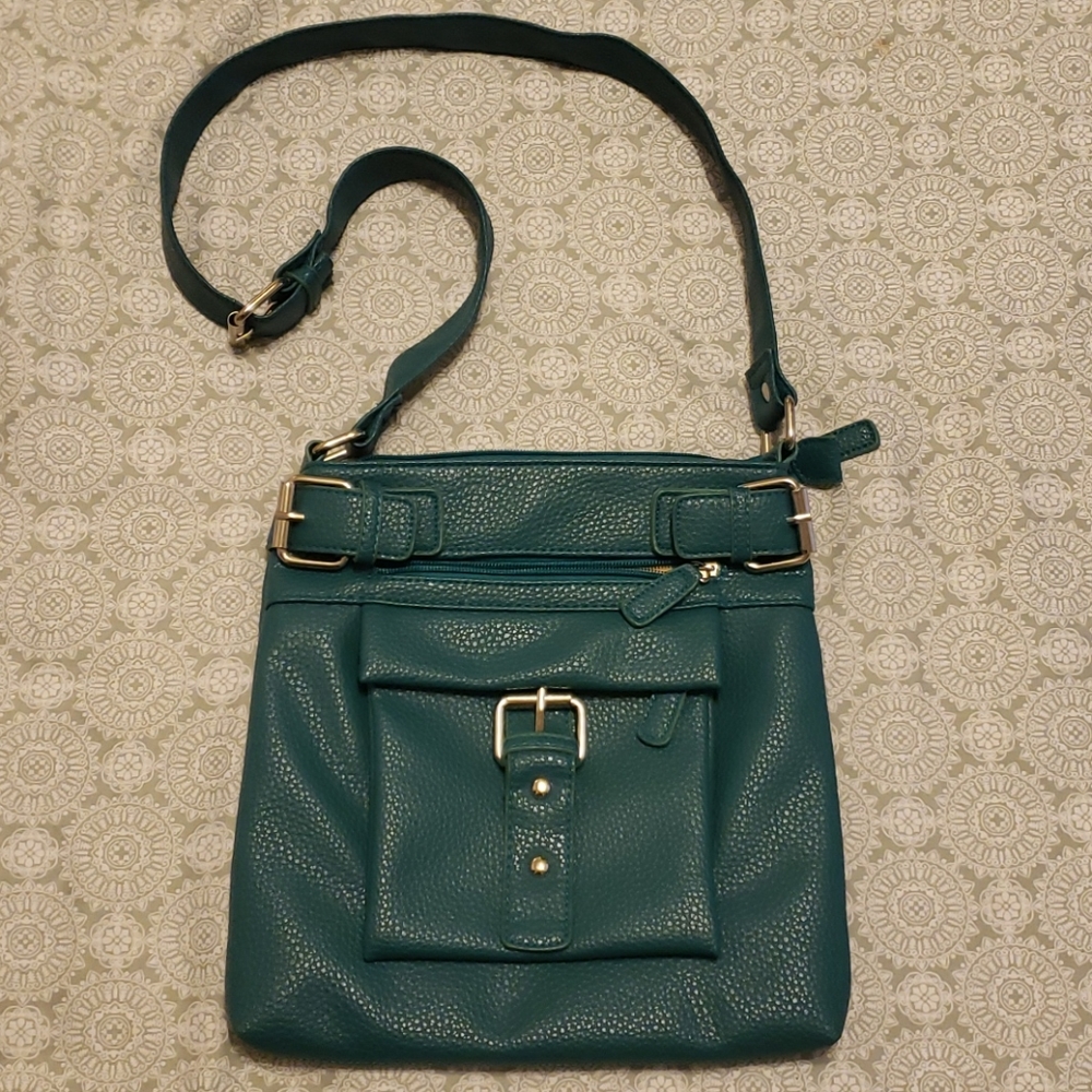 Green Cross Body Purse